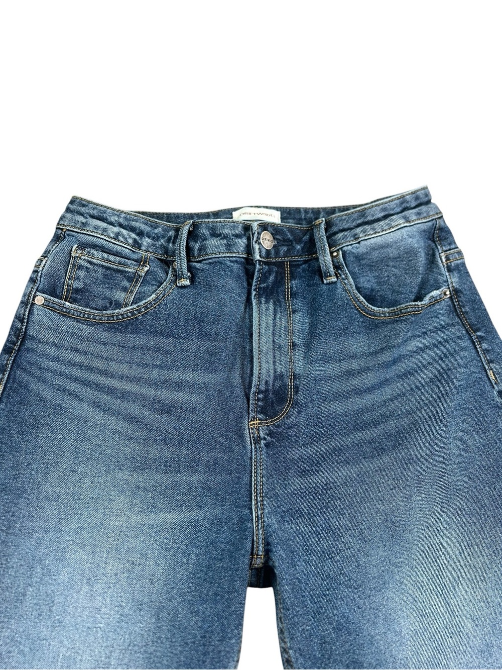 DRIFTWOOD Stella High Rise Straight Leg Ankle Jeans Medium Wash Size 28 - Picture 3 of 13
